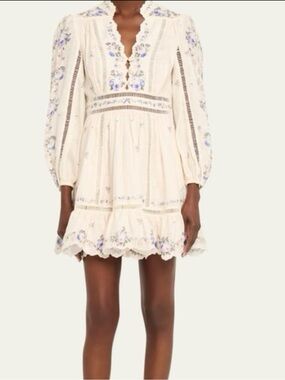 ZIMMERMANN

floral-print lace mini dress
